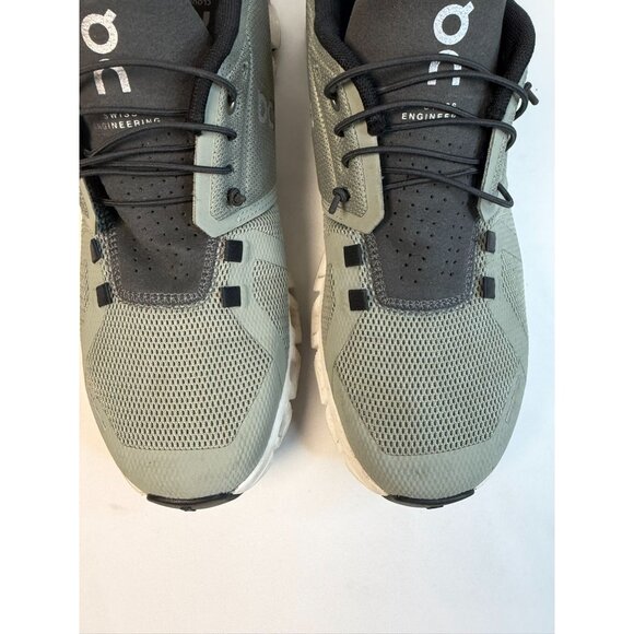 ON Cloud Sky Running Sneakers Women Size 10.5 Green/Grey Athletic Slip On Shoes - Picture 4 of 13